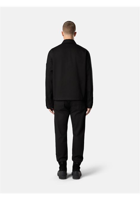bull denim-tc jacket man black STONE ISLAND | K2S15 Q100027 S00J5V0029
